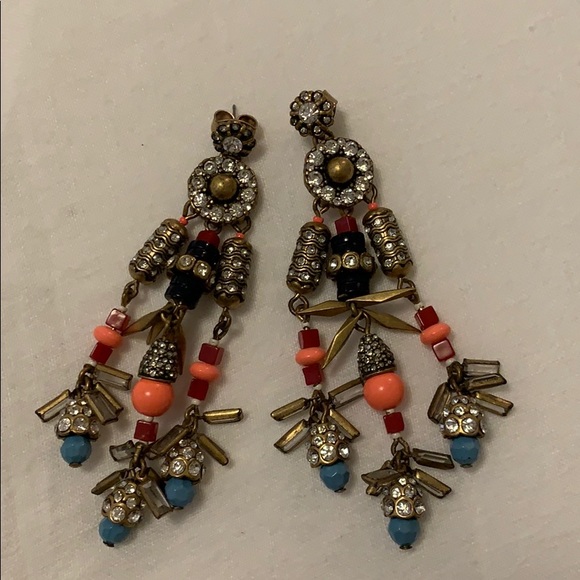 J Crew Statement Earrings - Picture 2 of 4